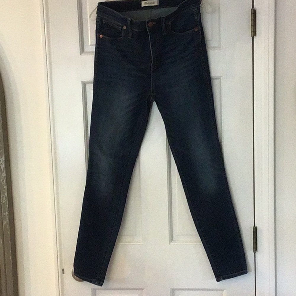 Dark Blue Stretch Skinny Jeans - Classic Women's Fit